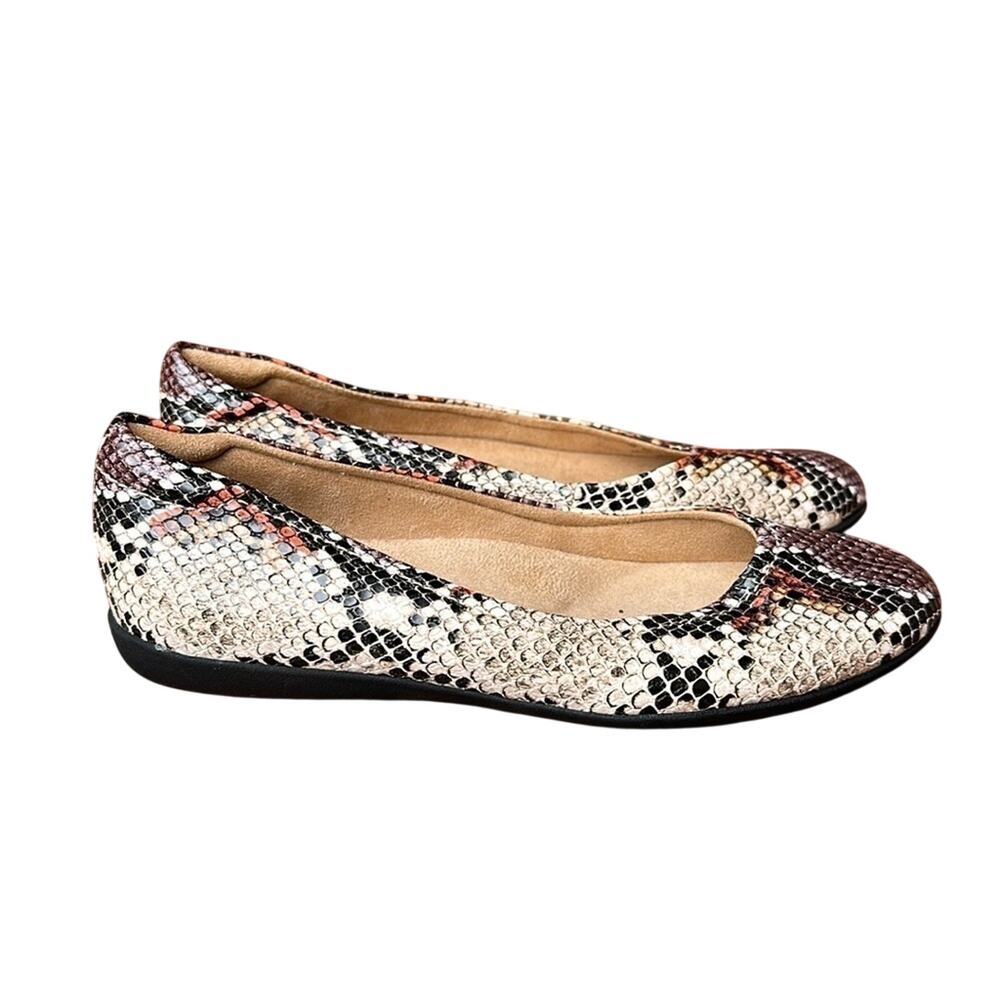 Naturalizer Vivienne Snake Print Python Neutral L… - image 1